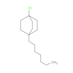 Bicyclo[2.2.2]octane, 1-chloro-4-heptyl-