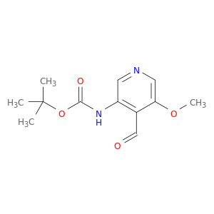 1,1-二甲基乙基N-(4-甲酰基-5-甲氧基-3-吡啶基)氨基甲酸酯