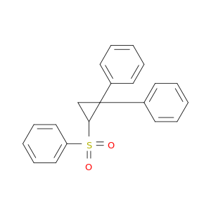 Benzene,1,1'-[(phenylsulfonyl)cyclopropylidene]bis- (9CI)