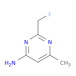 Pyrimidine, 4-amino-2-(fluoromethyl)-6-methyl- (8CI)