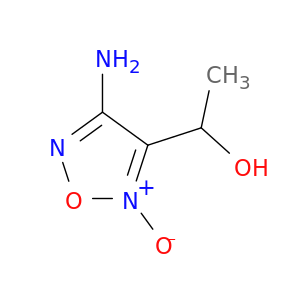 1,2,5-Oxadiazole-3-methanol, 4-amino-alpha-methyl-, 2-oxide (9CI)