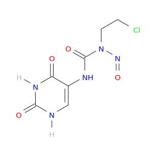 1-(2-chloroethyl)-3-(2,4-dioxo-1,2,3,4-tetrahydropyrimidin-5-yl)-1-nitrosourea