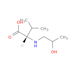 (2S)-2-(2-hydroxypropylamino)-3-methyl-butanoic acid