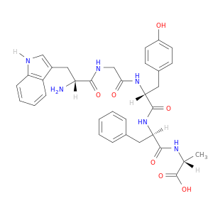 D-Alanine, D-tryptophylglycyl-D-tyrosyl-D-phenylalanyl-