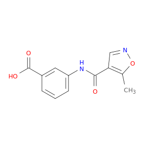 3-(5-Methyl-1,2-oxazole-4-amido)benzoic Acid