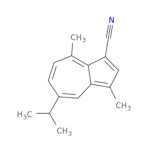 5-ISOPROPYL-3,8-DIMETHYL-1-AZULENECARBONITRILE