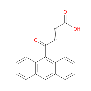 2-Butenoic acid, 4-(9-anthracenyl)-4-oxo-