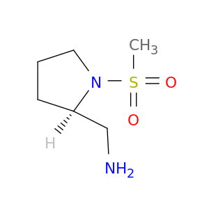 [(2R)-1-methanesulfonylpyrrolidin-2-yl]methanamine