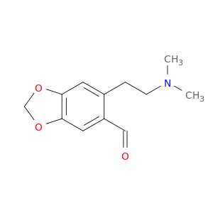 1,3-Benzodioxole-5-carboxaldehyde, 6-[2-(dimethylamino)ethyl]-
