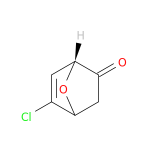 7-Oxabicyclo[2.2.1]hept-5-en-2-one, 5-chloro-, (1R)-