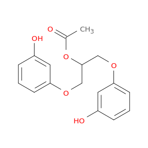Phenol, 3,3'-[[2-(acetyloxy)-1,3-propanediyl]bis(oxy)]bis-