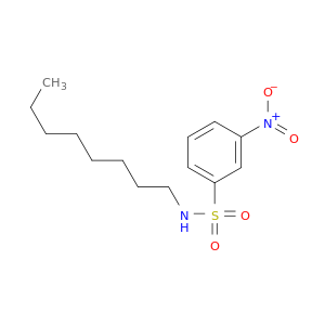 Benzenesulfonamide, 3-nitro-N-octyl-