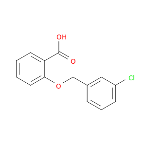 2-((3-Chlorobenzyl)oxy)benzoic acid