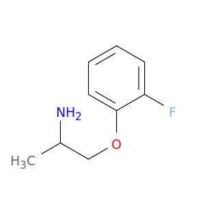 1-(2-aminopropoxy)-2-fluorobenzene