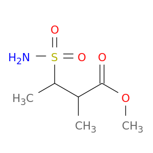 methyl 2-methyl-3-sulfamoylbutanoate