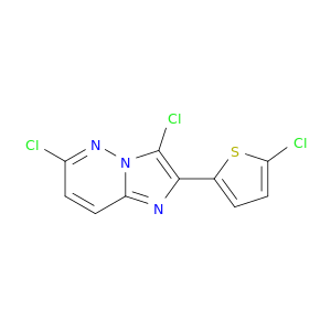 3,6-二氯-2-(5-氯-2-噻吩基)咪唑并[1,2-B]哒嗪
