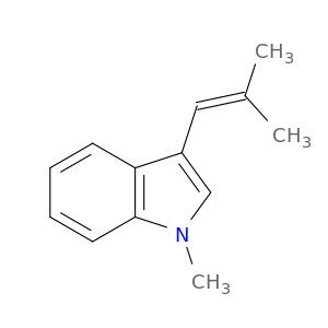 1H-Indole, 1-methyl-3-(2-methyl-1-propenyl)-