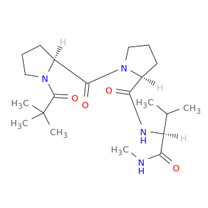 L-Valinamide, 1-(2,2-dimethyl-1-oxopropyl)-L-prolyl-L-prolyl-N-methyl-