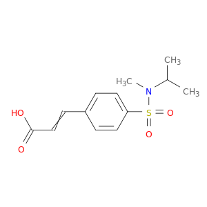 (2E)-3-{4-[methyl(propan-2-yl)sulfamoyl]phenyl}prop-2-enoic acid