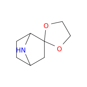 Spiro[7-azabicyclo[2.2.1]heptane-2,2'-[1,3]dioxolane](9CI)