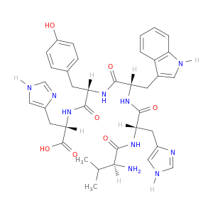 L-Histidine, L-valyl-L-histidyl-L-tryptophyl-L-tyrosyl-
