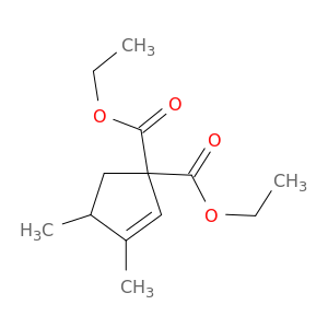 2-Cyclopentene-1,1-dicarboxylic acid, 3,4-dimethyl-, diethyl ester