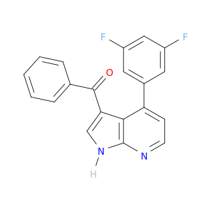 Methanone, [4-(3,5-difluorophenyl)-1H-pyrrolo[2,3-b]pyridin-3-yl]phenyl-