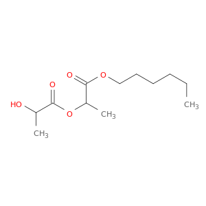 HEXYL 2-(2-HYDROXYPROPANOYLOXY)PROPANOATE