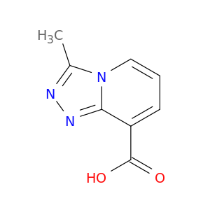3-甲基-[1,2,4]三唑并[4,3-a]吡啶-8-羧酸
