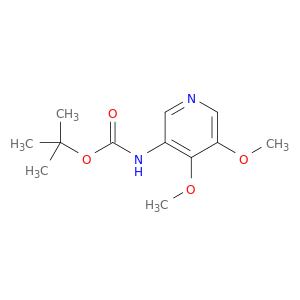4,5-二甲氧基吡啶-3-氨基甲酸叔丁酯