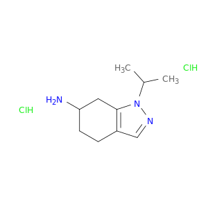 1-(propan-2-yl)-4,5,6,7-tetrahydro-1H-indazol-6-amine dihydrochloride