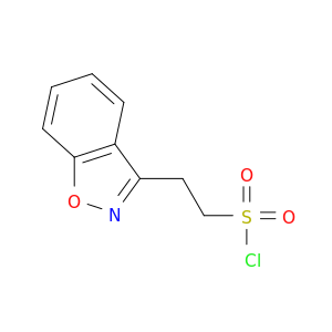 2-(1,2-Benzoxazol-3-yl)ethane-1-sulfonyl Chloride