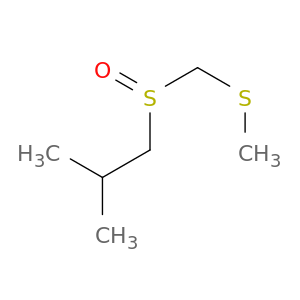 2-methyl-1-(methylsulfanylmethylsulfinyl)propane