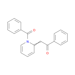 Pyridine, 1-benzoyl-1,2-dihydro-2-(2-oxo-2-phenylethylidene)-