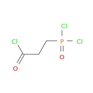 Propanoyl chloride, 3-(dichlorophosphinyl)-