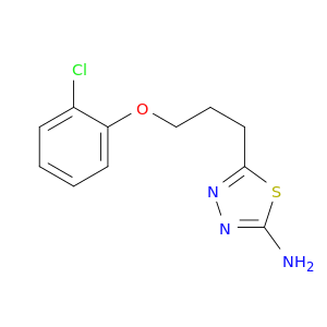 1,3,4-Thiadiazol-2-amine, 5-[3-(2-chlorophenoxy)propyl]-