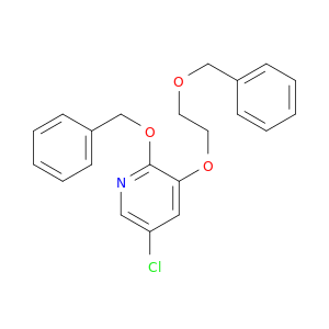 2-(Benzyloxy)-3-[2-(benzyloxy)ethoxy]-5-chloropyridine