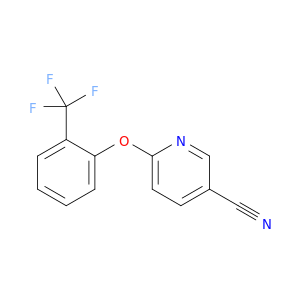 6-[2-(Trifluoromethyl)phenoxy]pyridine-3-carbonitrile