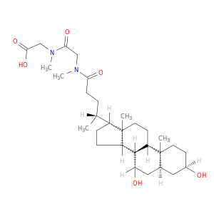 Glycine, N-[N-[(3a,5b,7b)-3,7-dihydroxy-24-oxocholan-24-yl]-N-methylglycyl]-N-methyl- (9CI)