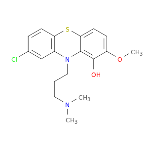 8-chloro-10-[3-(dimethylamino)propyl]-2-methoxy-10h-phenothiazin-1-ol