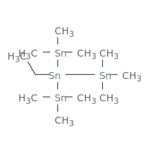 Tristannane, 2-ethyl-1,1,1,3,3,3-hexamethyl-2-(trimethylstannyl)-