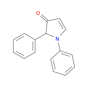 3H-Pyrrol-3-one, 1,2-dihydro-1,2-diphenyl-