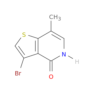 Thieno[3,2-c]pyridin-4(5H)-one, 3-bromo-7-methyl-