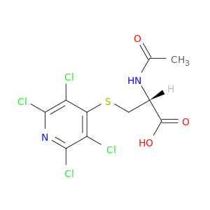 L-Cysteine, N-acetyl-S-(2,3,5,6-tetrachloro-4-pyridinyl)-