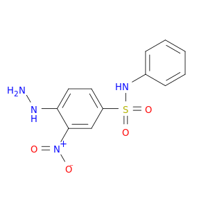 4-Hydrazinyl-3-nitro-N-phenylbenzene-1-sulfonamide