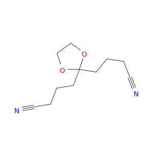 4-[2-(3-cyanopropyl)-1,3-dioxolan-2-yl]butanenitrile
