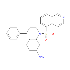 5-Isoquinolinesulfonamide, N-(3-aminocyclohexyl)-N-(3-phenylpropyl)-