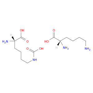 L-赖氨酸,N6-羧基,Compd。用L-赖氨酸(1：1)
