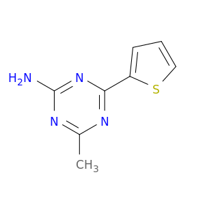 4-甲基-6-(噻吩-2-基)-1,3,5-三嗪-2-胺