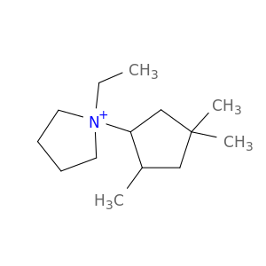 Pyrrolidinium, 1-ethyl-1-(2,4,4-trimethylcyclopentyl)-